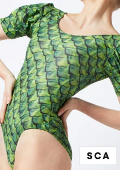 Alegra Girls Patterned Aspen Catsuit -Best Dance Clothing Shop al c5292 p alegra girls patterned aspen catsuit front 06510.1678871860