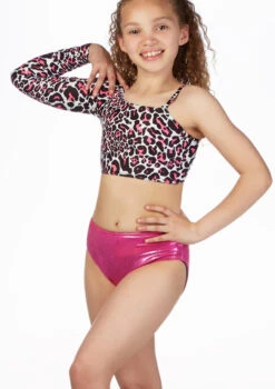 Alegra Girls Patterned Echo Dance Top -Best Dance Clothing Shop al s5252 alegra girls patterned echo dance top front thumbnail T 94960.1697239945
