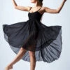 Capezio Empire Dress -Best Dance Clothing Shop bg001 blk front 1 64242.1678927158
