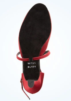 So Danca Alina Ballroom Shoe 2.5" -Best Dance Clothing Shop bl156alina bur bottom 1 79630.1678885538