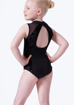 Bloch Girls Madinsson Zip Front Tank Leotard -Best Dance Clothing Shop blcl1035 black back t 42151.1696980303