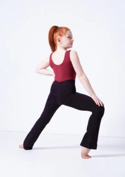 Bloch V-Front Coupe Jazz Pants -Best Dance Clothing Shop blcp5453 black back 00264.1689290314