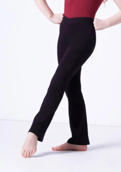 Bloch V-Front Coupe Jazz Pants -Best Dance Clothing Shop blcp5453 black front t 55963.1698799056