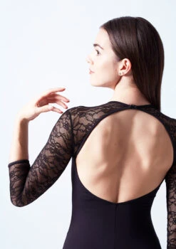Bloch Kate Leotard - Black -Best Dance Clothing Shop bll6016 black close up back 61344.1678926028