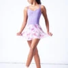 Bloch Floral Print Skirt - Pink -Best Dance Clothing Shop blr0241 pink front 1 14300.1695684490