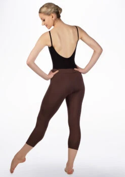 Ballet Rosa Stretch Bamboo Leggings -Best Dance Clothing Shop br mika ballet rosa stretch bamboo leggings brown front no1 59043.1678926886