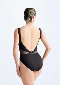 Ballet Rosa Danna Mesh Tank Leotard -Best Dance Clothing Shop brdanna black back 39055.1686159012