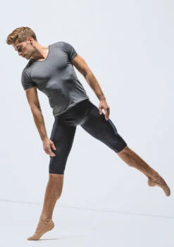 Ballet Rosa Mens Nizar Printed T-Shirt -Best Dance Clothing Shop brnizar grey frontmain 1 87938.1678926906