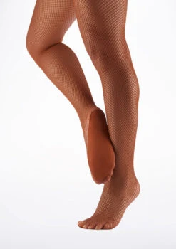 Capezio Professional Fishnet Seamless Dance Tights - Toffee -Best Dance Clothing Shop ca 3000tof capezio professional fishnet seamless tight toffee brown T 25896.1696634790
