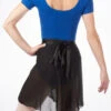 Capezio Long Georgette Wrap Dance Skirt -Best Dance Clothing Shop ca n276 capezio long georgette wrap skirt black no1 51484.1678927348