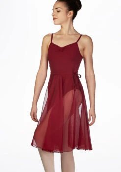 Freed Repertoire Georgette Dance Skirt -Best Dance Clothing Shop fr rep freed repertoire georgette dance skirt red front thumbnail T 07320.1698807222