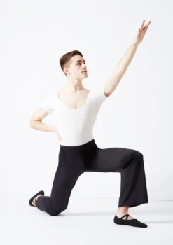 Freed RAD Mens Short Sleeve Leotard -Best Dance Clothing Shop fraaron white front 1 24074.1678927594