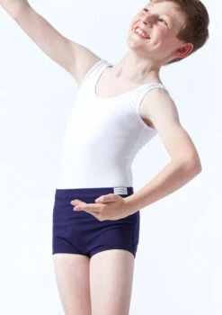 Freed RAD Mens Tank Leotard -Best Dance Clothing Shop frarnsw2 white front 2t 41745.1698806779