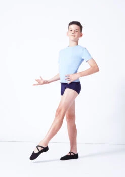 Freed RAD Boys Short Sleeved T-Shirt -Best Dance Clothing Shop frpbtee pale blue front 1 48587.1691196428