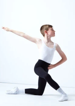 Freed Mens RAD Stirrup Tights -Best Dance Clothing Shop frr317p black front 1 23933.1676420537