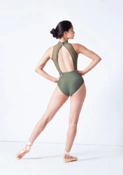 Intermezzo Briseida Halterneck Leotard -Best Dance Clothing Shop it31641 green back 2 31362.1687821470