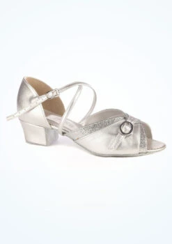 Freed Lucy Ballroom Shoe 1.5" - Silver -Best Dance Clothing Shop lucy2 freed lucy ballroom shoe 1 5 silver T 03815.1694685308