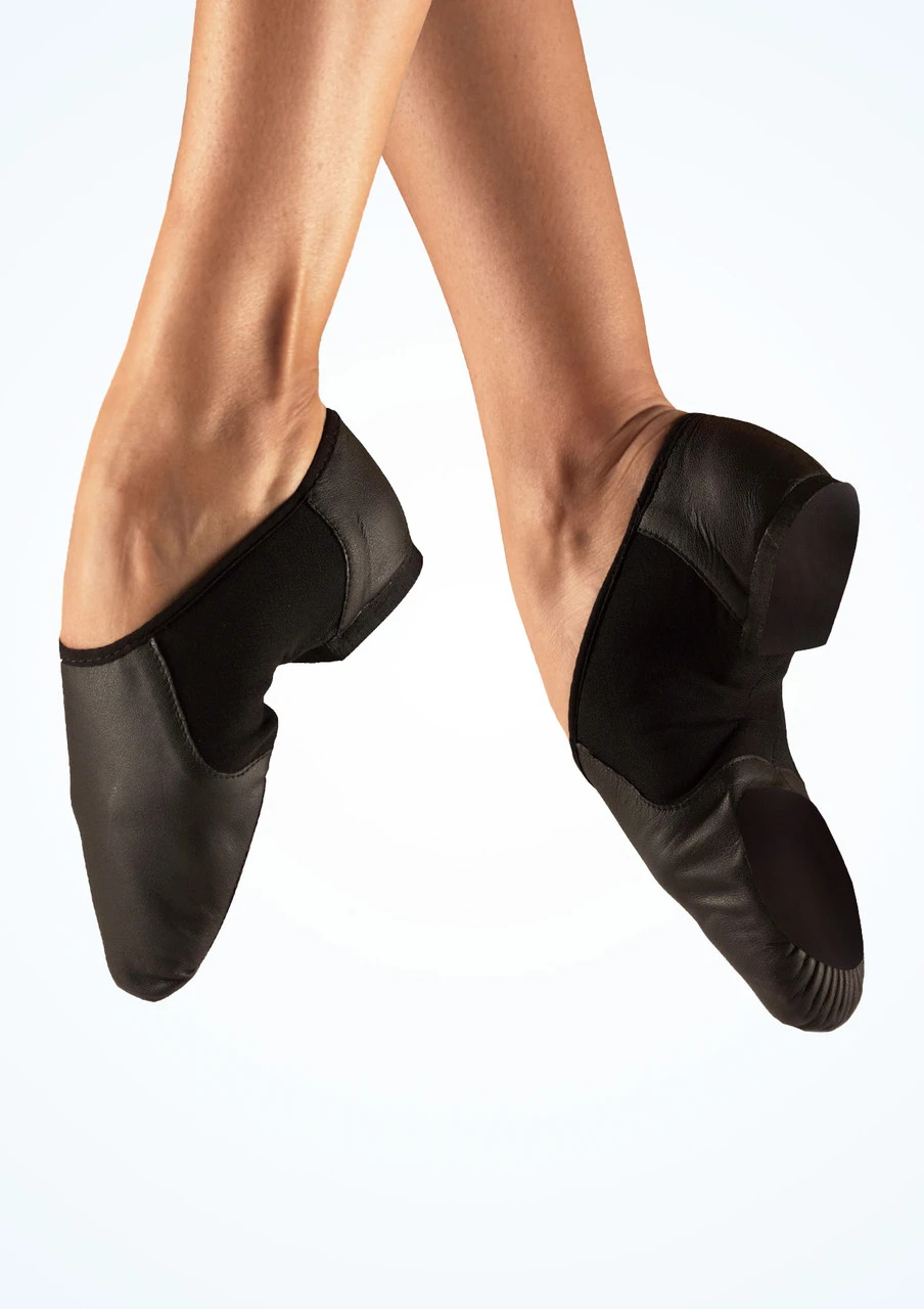 Move Illusion Split Sole Jazz Shoe - Black 3 Move Illusion Split Sole Jazz Shoe - Black