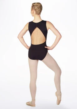 Move Dance Nava Tank Leotard -Best Dance Clothing Shop mo l0132 move nava tank leotard black back no1 26266.1678928617