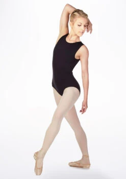 Move Dance Nava Tank Leotard -Best Dance Clothing Shop mo l0132 move nava tank leotard black front no1 69142.1678928617