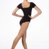 Move Dance Hadey Girls Square Neck Leotard -Best Dance Clothing Shop mo l5137 move hadey square neck leotard black back 72721.1678884387