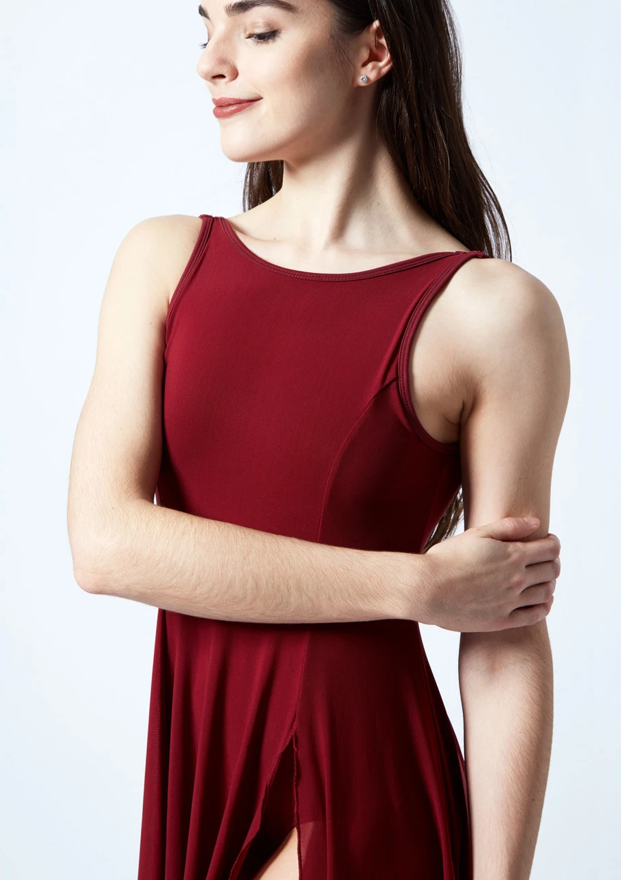 Move Dance Larissa High Split Lyrical Dress 6 Move Dance Larissa High Split Lyrical Dress - Image 4