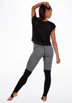 Move Dance Mesh Back Dance T Shirt -Best Dance Clothing Shop mo z0607 move mesh back dance t shirt black back 12903.1678884941