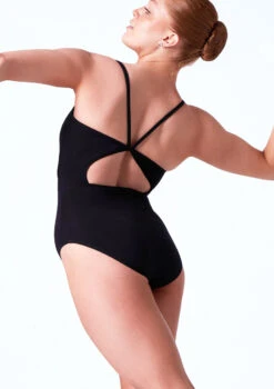 Move Dance Piper Open Back Camisole Leotard -Best Dance Clothing Shop mol0173 black back t 54817.1695684819