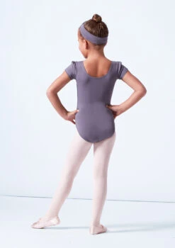 Move Dance Macey Girls Leotard -Best Dance Clothing Shop mol5503 steel grey back 1 84912.1684799007
