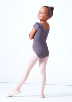 Move Dance Macey Girls Leotard -Best Dance Clothing Shop mol5503 steel grey back 2 87785.1684798995