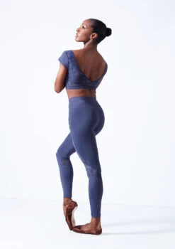 Move Dance Priya Dance Leggings 11 Move Dance Priya Dance Leggings -Best Dance Clothing Shop mop0637 petrol blue back 42040.1683070158