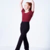 Move Dance Robyn Kids Jazz Pants -Best Dance Clothing Shop mop5002 black front 2 51263.1689206359