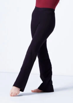 Move Dance Robyn Kids Jazz Pants -Best Dance Clothing Shop mop5002 black front t 39419.1695433072