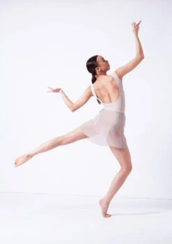 Move Dance Magnolia Gathered Mini Skirt 18 Move Dance Magnolia Gathered Mini Skirt -Best Dance Clothing Shop mor0031 latte back 65843.1681806927