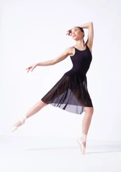 Move Dance Leilani High Low Skirt 14 Move Dance Leilani High Low Skirt -Best Dance Clothing Shop mor0036 black front 2 83499.1681806947