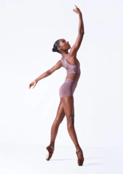 Move Dance Lotus Dance Shorts -Best Dance Clothing Shop mor0643 orchid pink side 63482.1683070395