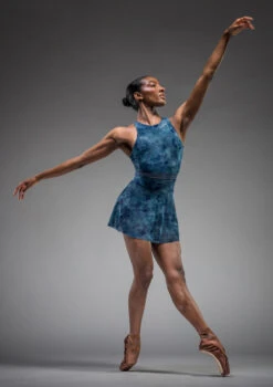 Move Dance Lourdes Hipster Mesh Skirt -Best Dance Clothing Shop mor0645 dark blue front 4 16977.1690548971