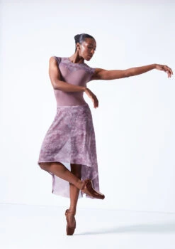 Move Dance Yeraz High Low Skirt -Best Dance Clothing Shop mor0647 orchid pink front 2 18864.1683070414