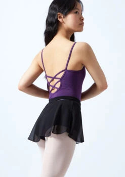 Move Dance Adeline Teen Skirted Short -Best Dance Clothing Shop mor5015 black back 1 26211.1695433072