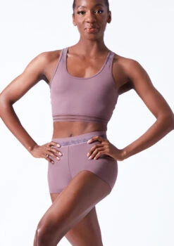 Move Dance Sovanna Crop Top -Best Dance Clothing Shop mos0601 orchid pink front t 47034.1687821732