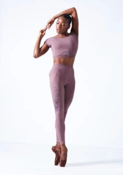 Move Dance Priya Dance Leggings 12 Move Dance Priya Dance Leggings -Best Dance Clothing Shop mos0603 orchid pink front 1 65550.1683070157