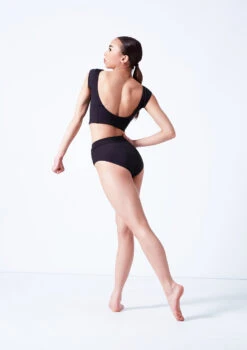 Move Dance Jessie Dance Briefs -Best Dance Clothing Shop mos0834 black back 92799.1681806956