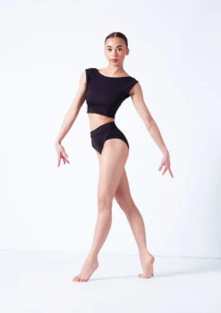 Move Dance Jessie Dance Briefs -Best Dance Clothing Shop mos0834 black front 2 93390.1681806956