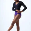 Move Dance Kimi Ballet Wrap 2 Move Dance Kimi Ballet Wrap -Best Dance Clothing Shop moz001 black front 1 11624.1678884888