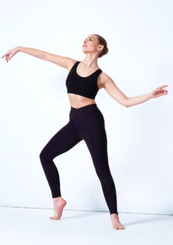 Move Dance Katie Bra Top -Best Dance Clothing Shop moz0227tur black front 2 94145.1678884893