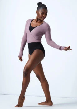 Move Dance Everly Ballet Wrap 18 Move Dance Everly Ballet Wrap -Best Dance Clothing Shop moz0730 purple front 1 40461.1678885135