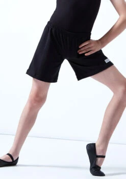 Freed RAD Boys Dance Shorts -Best Dance Clothing Shop pbshort black front 1t 48908.1698807223