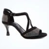 Port Dance Luana Dance Shoe 2.8" -Best Dance Clothing Shop pd507luana blk main 1 34992.1678885245