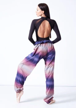 So Danca Dream Warm Up Pants -Best Dance Clothing Shop rde2410 navy front 3 10508.1698711920