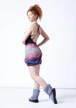 So Danca Dream Warm Up Shorts -Best Dance Clothing Shop rde2624 navy back 02341.1696332681